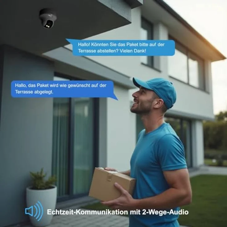 HILOOK Überwachungskamera HiLook IKS-2044BTH-PH/W, 4MP WLAN Kamera mit KI Personen- & Fahrzeugerkennung, Plug-&-Play, Nachtsicht bis 30m, inklusive NVS – Bild 3