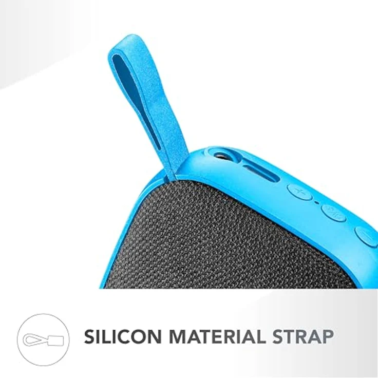 Music Sound MINI Bluetooth-Lautsprecher, 3 Watt Leistung, 4 Stunden Spielzeit, kompakt und tragbar, blau – Bild 5
