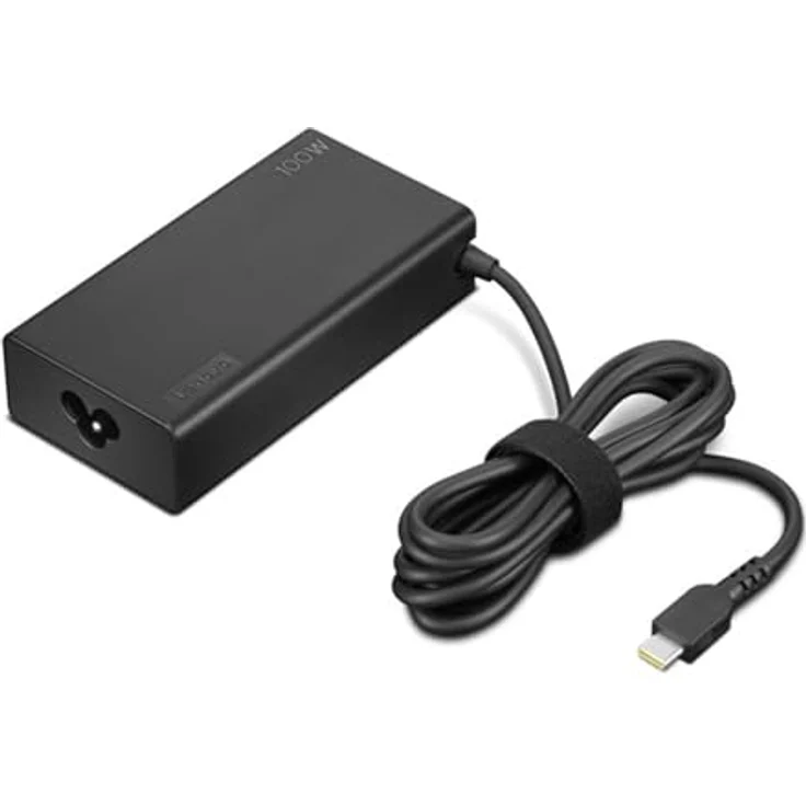 Lenovo USB-C Power Adapter, 100 Watt, Netzteil für Laptops, Schwarz – Bild 3
