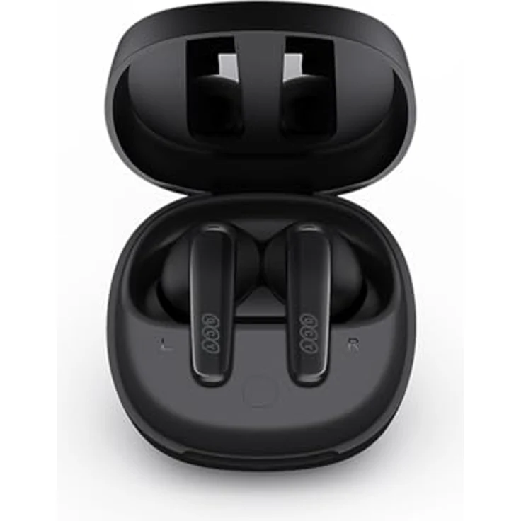 QCY T13X Tws Bluetooth 5.3 Kopfhörer - Schwarz mit Windgeräuschunterdrückung – Bild 4