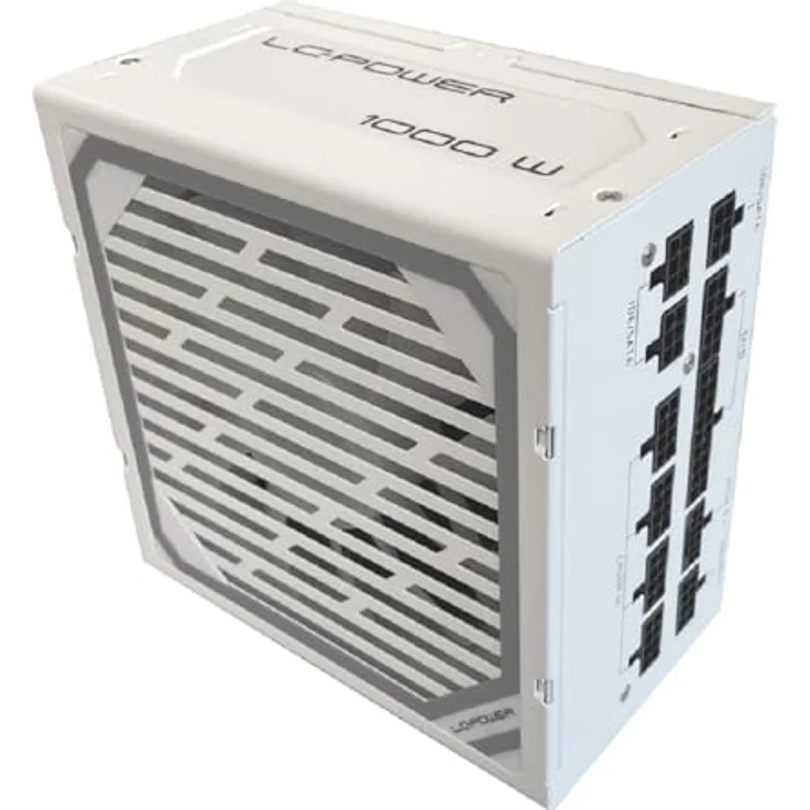 LC-POWER LC1000MW V3.1 Netzteil 1000 W 20+4 pin ATX ATX Weiß, 80 PLUS Gold, 13,5 cm – Bild 3