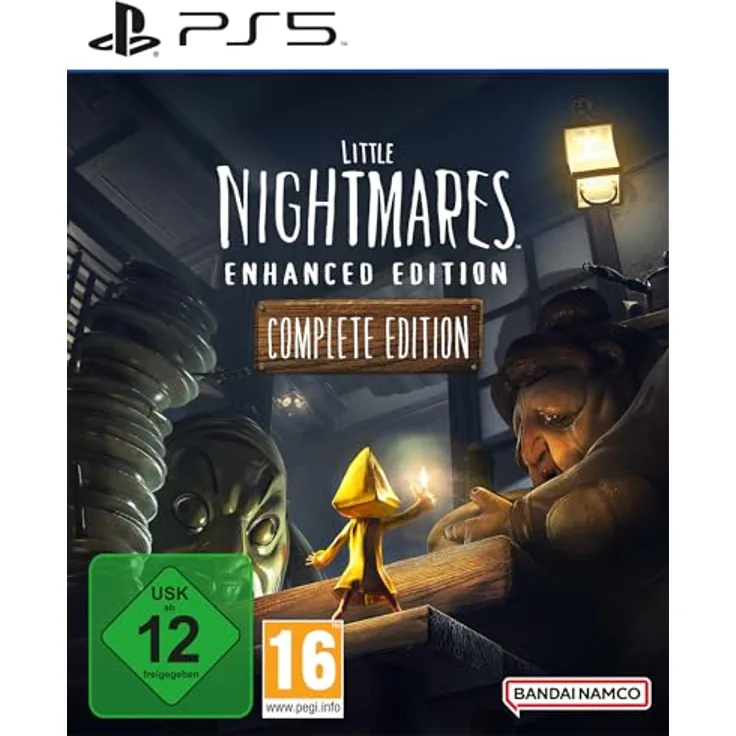 Bandai Namco Little Nightmares - Enhanced Edition (Complete Edition) für PS5, mit 4K Grafik und 60 FPS, inklusive Secrets of The Maw Expansion Pass