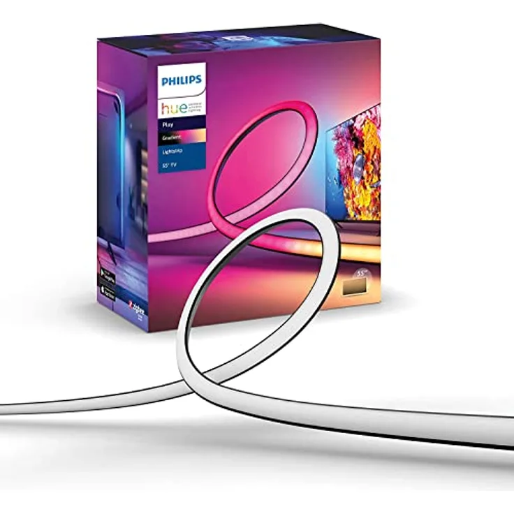 Philips Hue Play Gradient 55 Zoll Lightstrip, 16 Mio. Farben - Preisvergleich