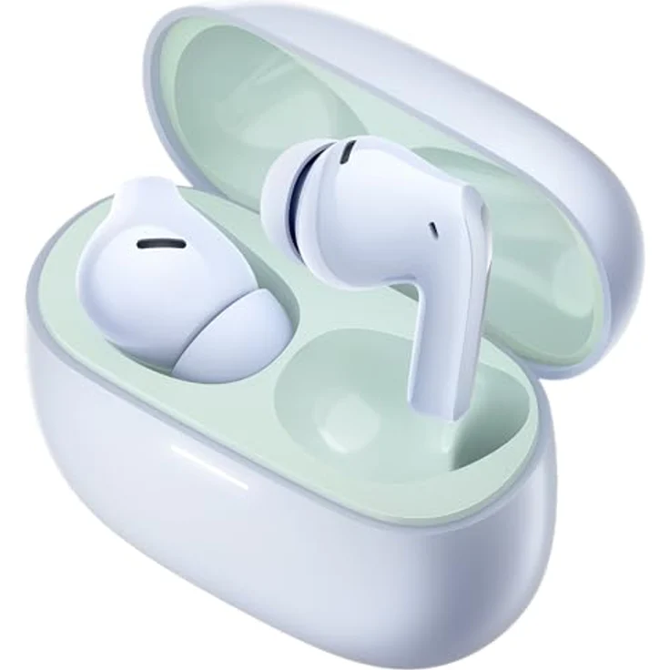 Xiaomi Redmi Buds 5 Pro Bluetooth 5.3 In-Ear Kopfhörer, 52dB aktive Geräuschunterdrückung, Bis zu 38 Stunden Akkulaufzeit, Hi-Res Audio & LDAC, Koaxial Dual-Treiber – Aurora Purple – Bild 2