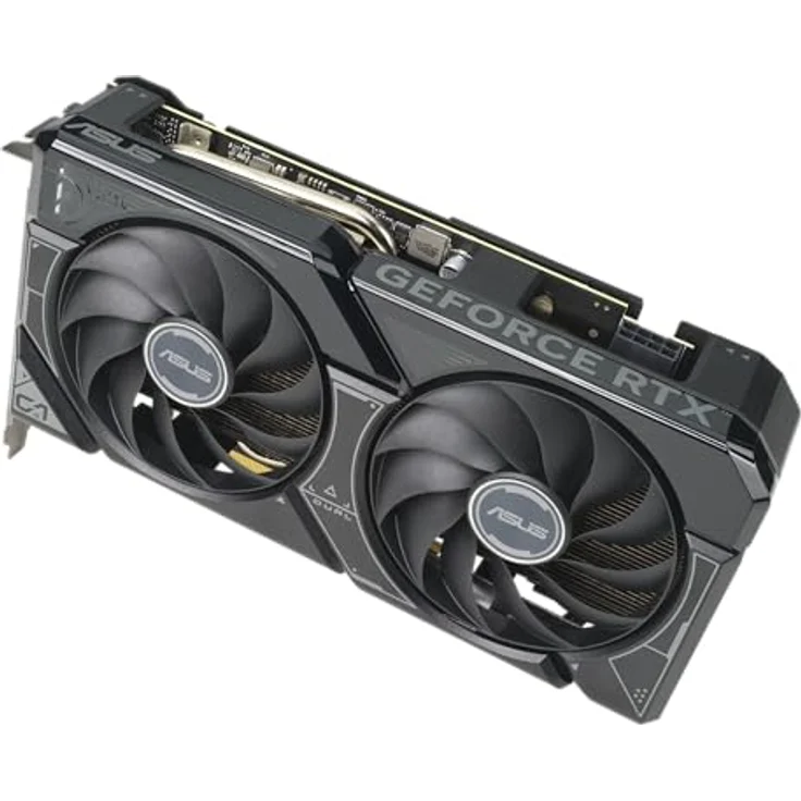 ASUS Dual GeForce RTX 4060 Ti SSD OC Edition 8GB GDDR6 Gaming Grafikkarte (NVIDIA GeForce RTX4060Ti DLSS 3, integrierter M.2 SSD Steckplatz, 1x HDMI 2.1a, 3X DisplayPort 1.4a, DUAL-RTX4060TI-O8G-SSD) – Bild 5