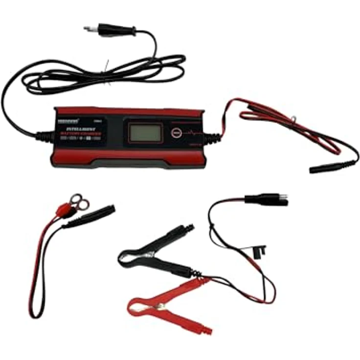 Absaar Batterieladegerät PRO1.0 Rot 6-12 V 1 A – Bild 3