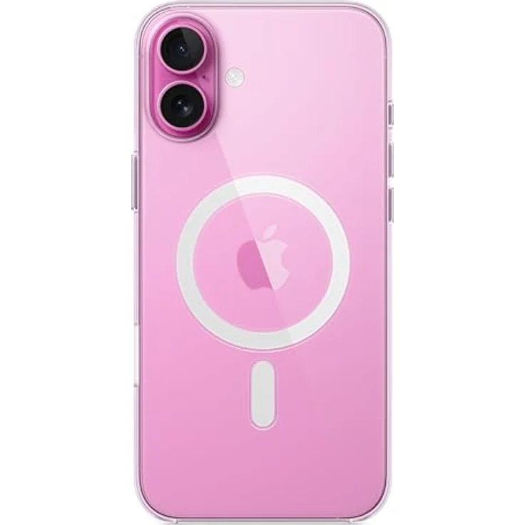 Apple iPhone 16 Plus Clear Case mit MagSafe - Transparentes Schutzcase mit MagSafe-Funktion und Kamera-Steuerung – Bild 3