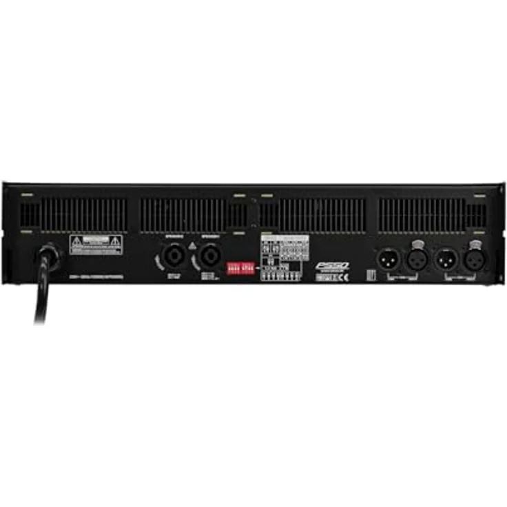 PSSO DCA-12000 2-Kanal-Endstufe SMPS | Class I Stereo-PA-Verstärker, 2 x 6000 W RMS (2 Ohm), 2 x 3900 W RMS (4 Ohm), integriertes Schaltnetzteil, geringes Gewicht - PSSO Schwarz – Bild 4