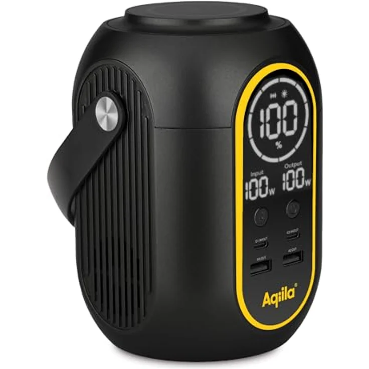 Aqiila Powerstation Powerbird S140, 140 W, Mini-Kraftwerk, 54,000mAh, 240Wh – Bild 2