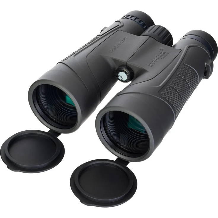 Levenhuk Nitro 12x50 Fernglas, wasserdichtes Outdoor-Fernglas mit 12-facher Vergrößerung und Dioptrieneinstellung