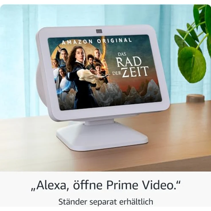 Amazon Echo Show 8 (3. Gen., 2023) | Smarter HD-Touchscreen mit 3D-Audio, Smart-Home-Hub und Alexa | Anthrazit – Bild 3