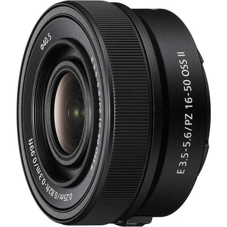 Sony E PZ 16-50mm F3.5-5.6 OSS II, Kompaktes Zoomobjektiv für APS-C Kameras der α Serie