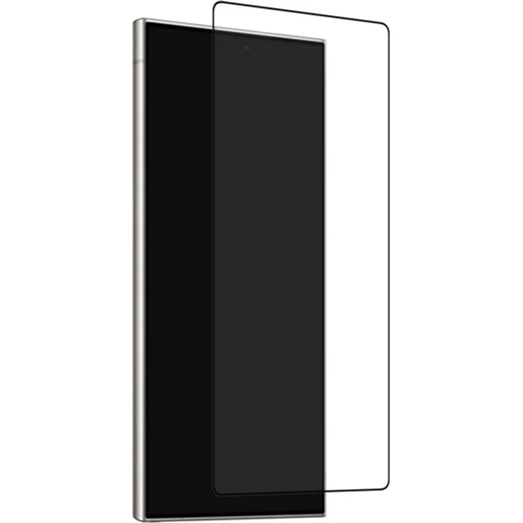 Puro Frame Tempered Glass für Samsung Galaxy S26 Ultra, 9H gehärtetes Glas mit schwarzem Rahmen