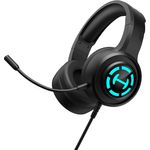 Edifier Hecate G20 Gaming-Kopfhörer, 7.1 Surround-Sound mit RGB-Hintergrundbeleuchtung, schwarz