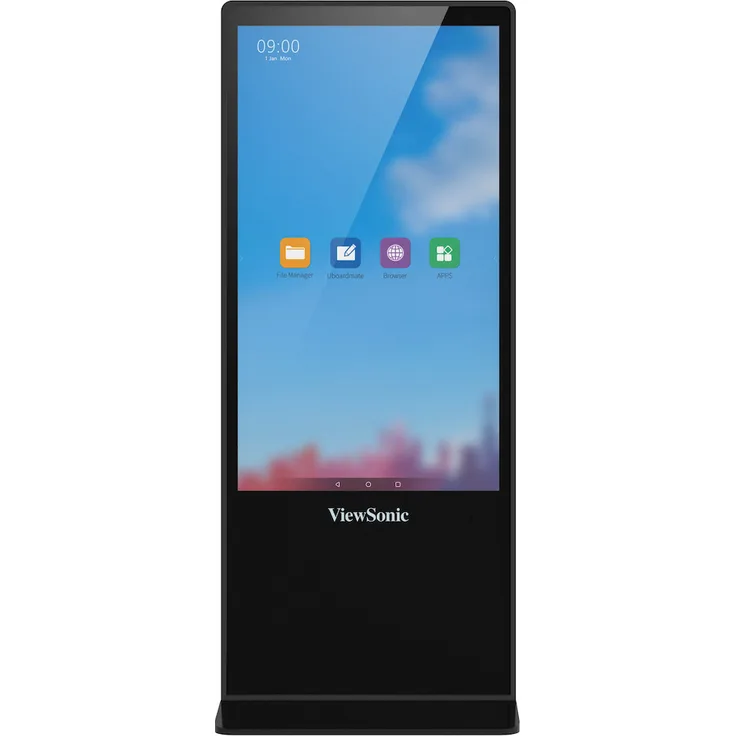 ViewSonic EP5542T, 55 Zoll Multi-Touch Digital ePoster mit 4K Auflösung und 16 GB Speicher, Interaktiver Kiosk