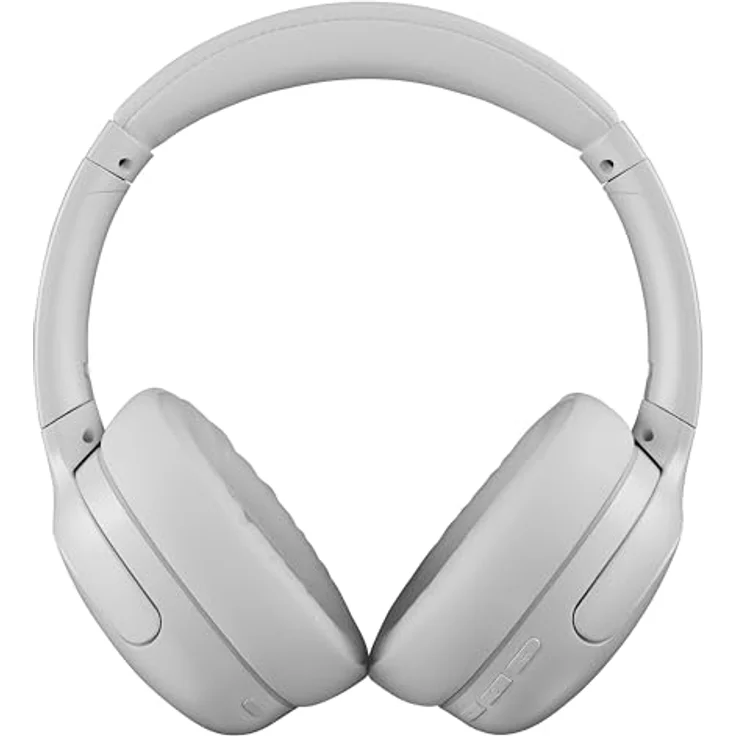 Intenso O400HA Over-Ear Kopfhörer - Hybrid Active Noise Cancelling, bis zu 75 Stunden Laufzeit und Bluetooth 5.3, mit Musikmodus, Transparency Modus und schneller Ladezeit, weiß – Bild 2