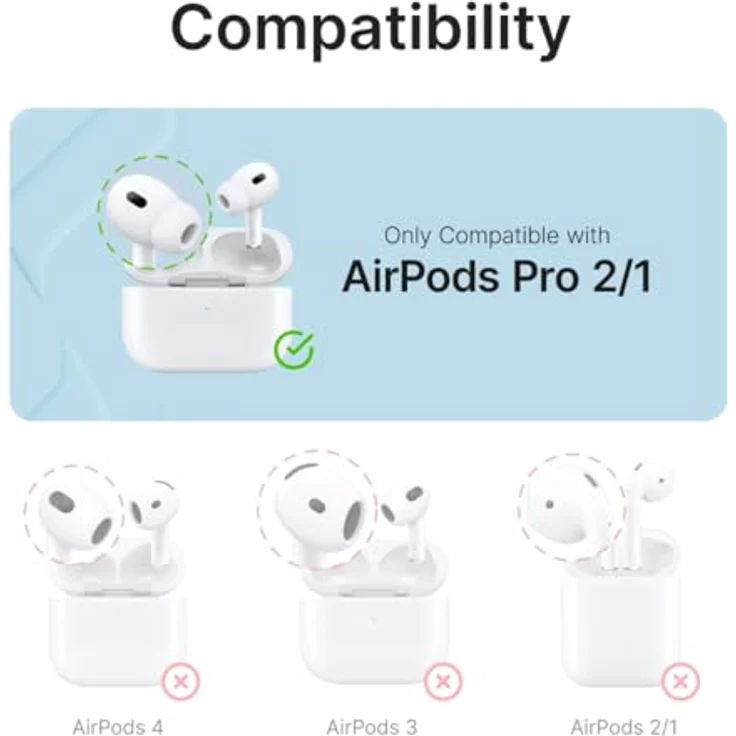 Catalyst Total Protection Hülle für AirPods Pro, wasserdicht IP68 bis 100 Meter, khakigrün – Bild 6