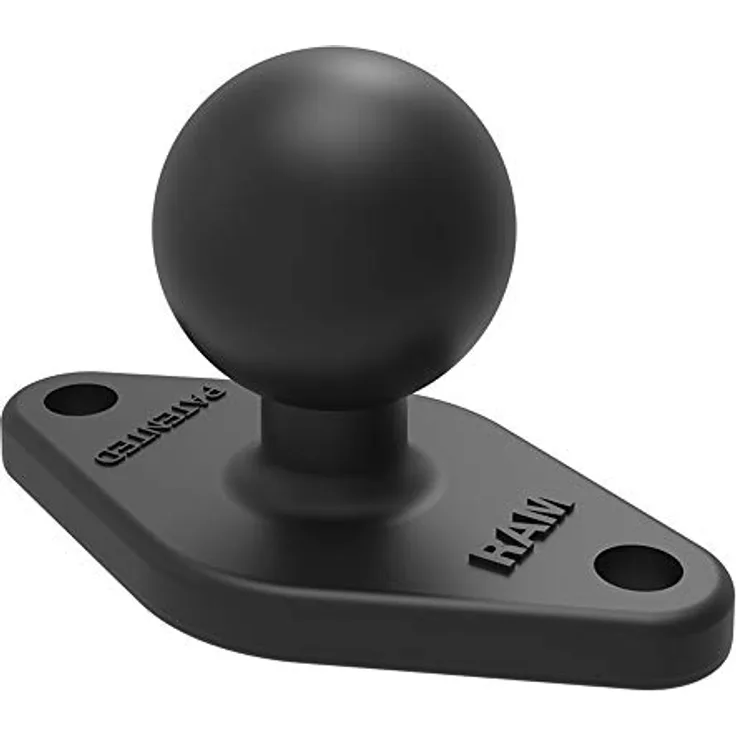 RAM 2.43" x 1.31" Diamond Ball Base with 2,50cm (1") Ball (RAM-B-238U)