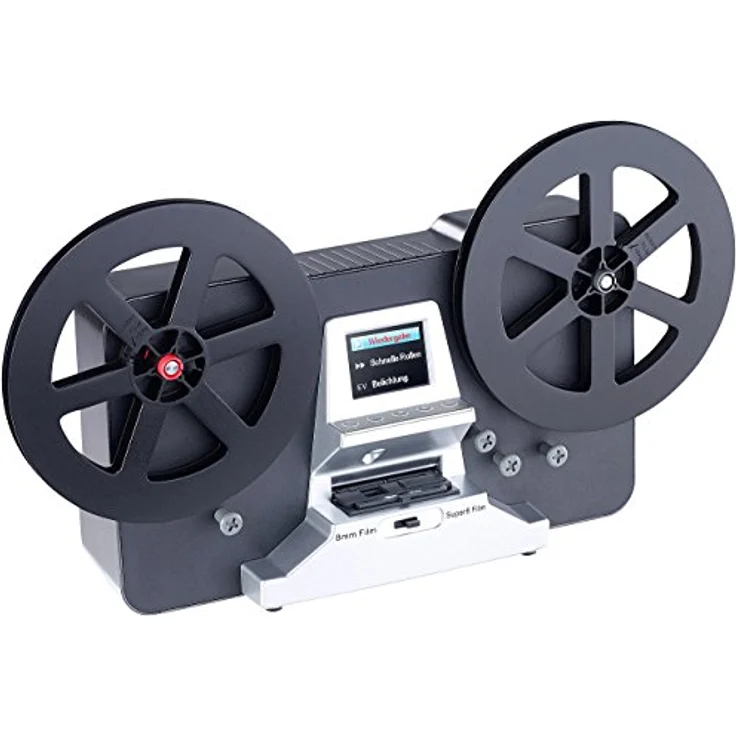 Somikon HD-XL-Film-Scanner & -Digitalisierer Super 8 und 8 mm alte Filme digitalisieren S8, Retro, Grabber, Vintage, Kopieren, Projektor, Konverter, Digitizer, Schmalfilm, Filmabtaster, digitalisieren, Videorecorder, Digital Überspielen, konvertieren, sca – Bild 3