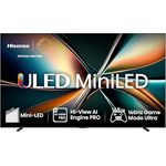 Hisense 85U7Q, 85 Zoll 4K Mini LED ULED Smart TV mit Hi-View AI Engine, 144Hz Game Mode Pro, FreeSync Premium, Built-in Subwoofer und Dolby Vision IQ Atmos