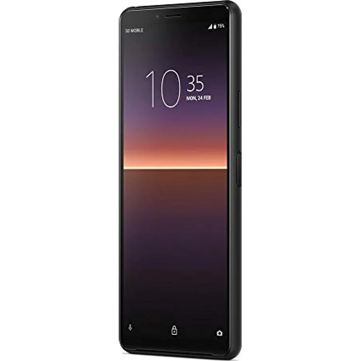 Sony Xperia 10 II (XQ-AU52) 128GB Single-SIM Schwarz - Smartphone mit IP65/68 Wasserbeständigkeit, 21:9 breitem OLED-Display und Dreifachobjektiv-Kamera – Bild 2