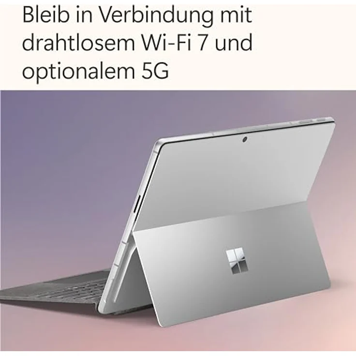 MICROSOFT Surface Pro 5G Copilot + PC, 13 Zoll Snapdragon X Plus, 16 GB RAM, 256 GB SSD, Platin, Windows 11 Home – Bild 9