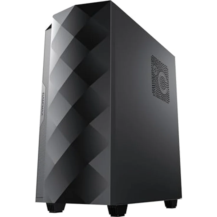 GameMax Diamond BK 7795, Gaming-PC mit AMD Ryzen 5 5500, 16 GB RAM, 1 TB SSD, NVIDIA GeForce RTX 5050, Schwarz – Bild 5