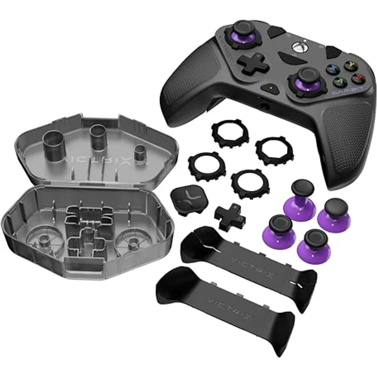 Turtle Beach Victrix Gambit Prime, Wired Tournament Controller mit Dual Core Technologie, 12 austauschbaren Komponenten, kompatibel mit Xbox Series X, S, Xbox One und PC – Bild 9