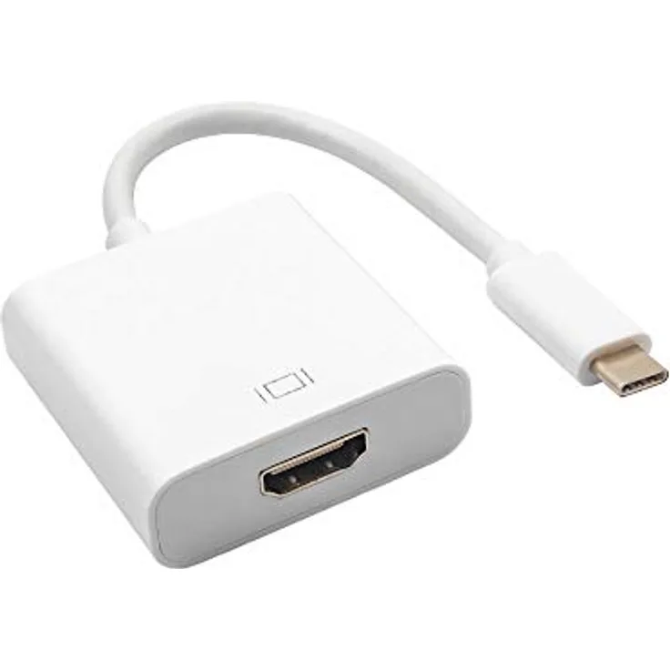 AKYGA USB C auf HDMI AK-AD-53, 4K Adapter Konverter mit USB 3.2, kompatibel mit iPhone, MacBook, Samsung, 15cm Länge