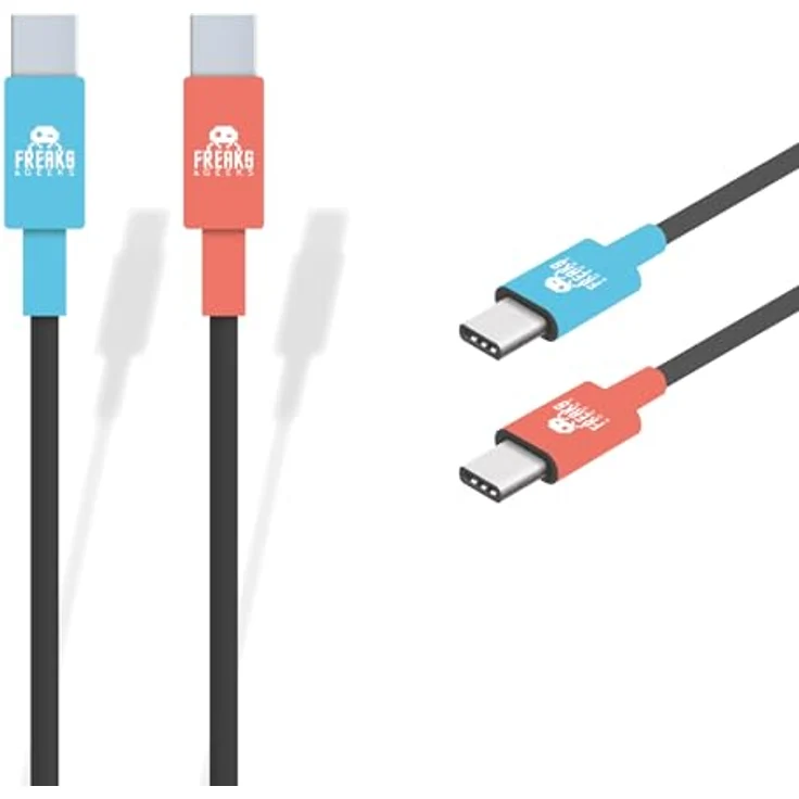 Trade Invaders Switch 2 Charging Cable, USB-C zu USB-C Ladekabel mit 3A Unterstützung, 3 Meter lange Reichweite – Bild 1