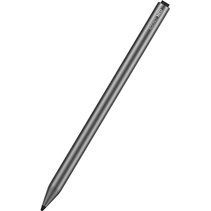 adonit Neo Stylus Apple iPad Eingabestift mit magnetischer Befestigung [Extra Lange Akkulaufzeit, ipad Mini/Air/Pro Stift mit Palm Rejection, Dünne Spitze Space grau – Bild 1