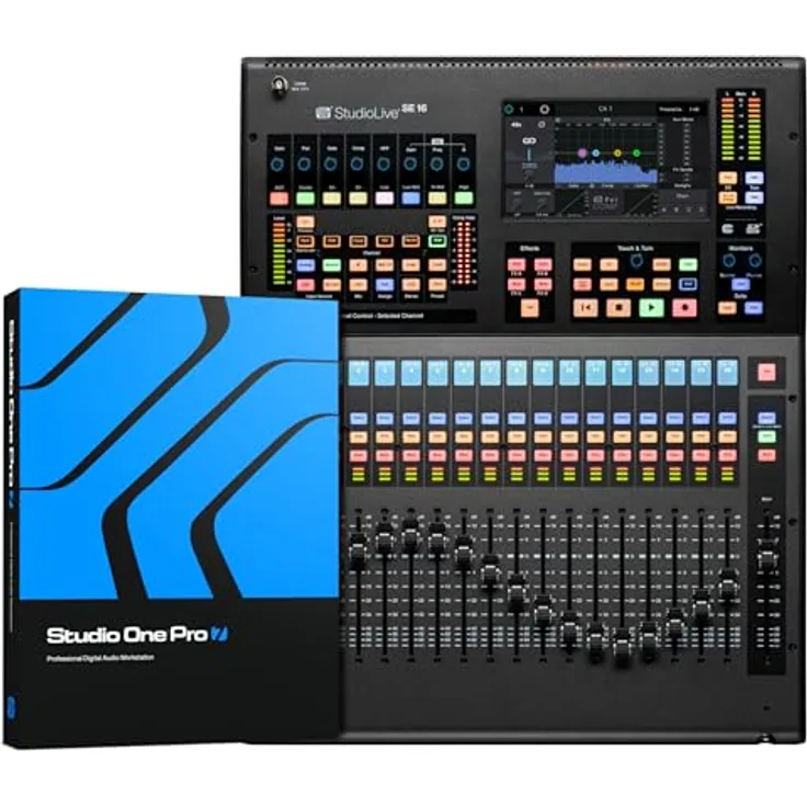 Presonus StudioLive Series III SE 16, 32 Kanal Digitalmixer mit 64x64 USB-Recording-Interface und 16 motorisierten Fadern