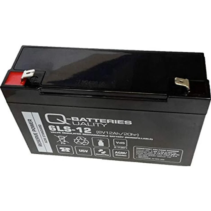 Quality Batteries Ersatzakku AGM Batterie für Kinderfahrzeug 6V 12Ah, wartungsfrei und robust, für langes Fahrvergnügen – Bild 2