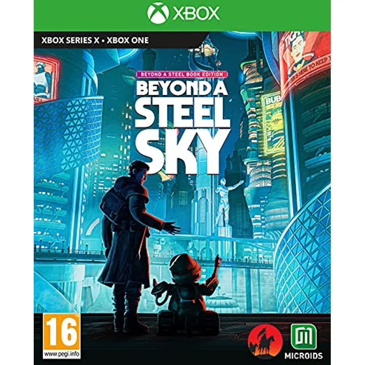Maximum Games Beyond A Steel Sky Steelbook Edition (Xbox Series X/), Adventure Game with Unique Hacking Tool