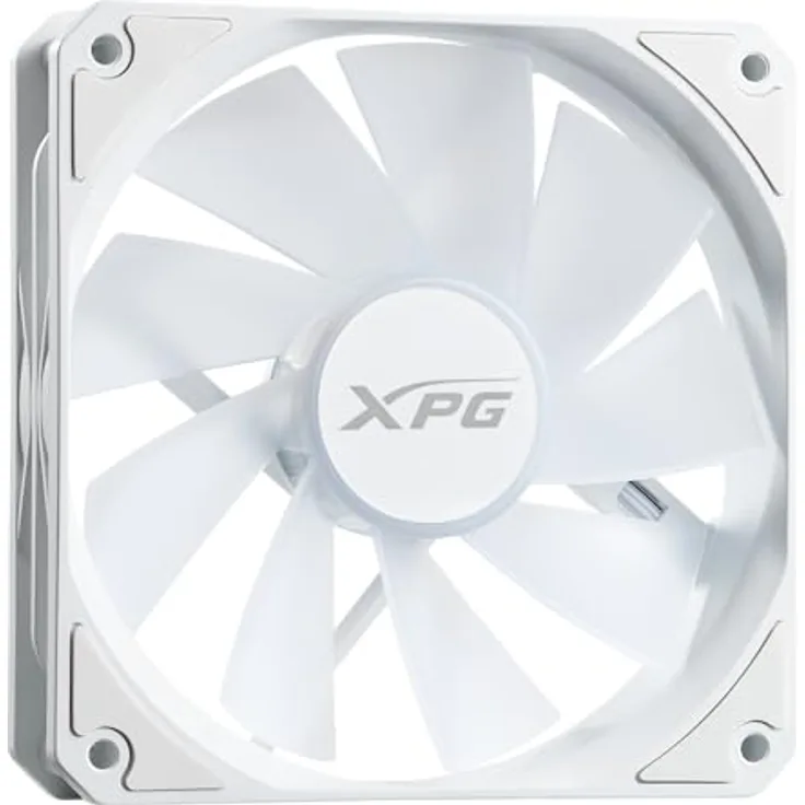 XPG VENTO R 120, 120mm ARGB Gehäuselüfter mit optimiertem Luftstrom, weiß