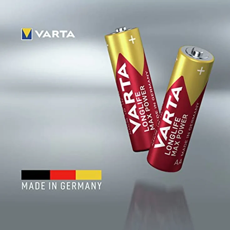 VARTA Longlife Max Power Batterie AA Mignon Alkaline Batterien LR6, 4er Pack – Bild 4
