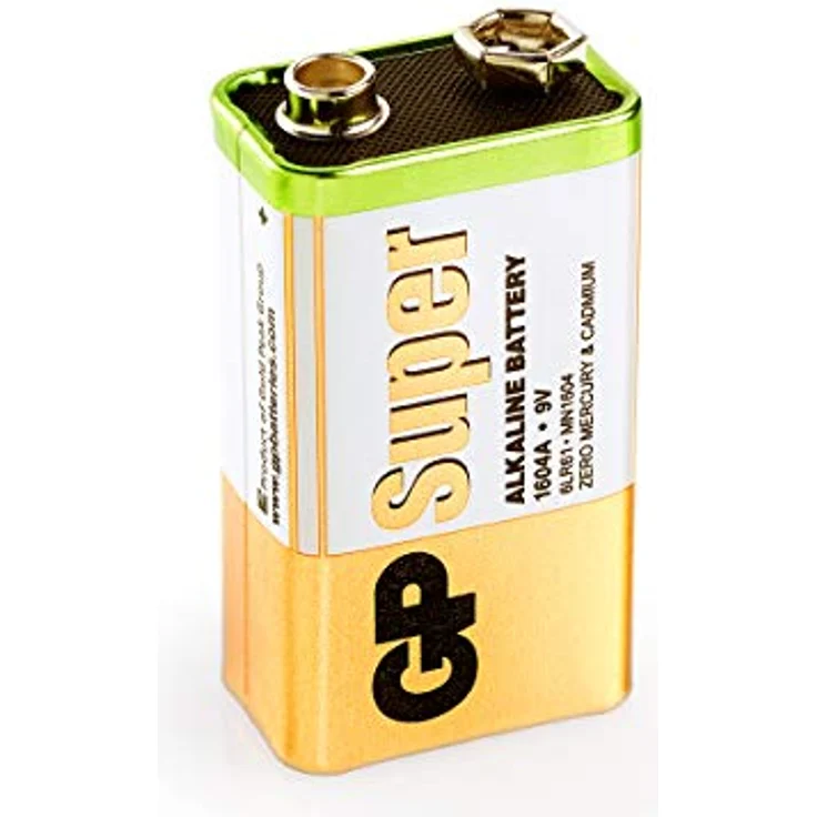 GP Batterie Alkaline (9 Volt E-Block, 6LR61) – Bild 2
