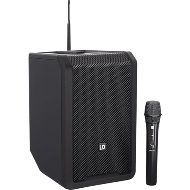 LD Systems ANNY 8 HHD B8, tragbarer Bluetooth PA-Lautsprecher mit Akku, 1 Stück – Bild 1