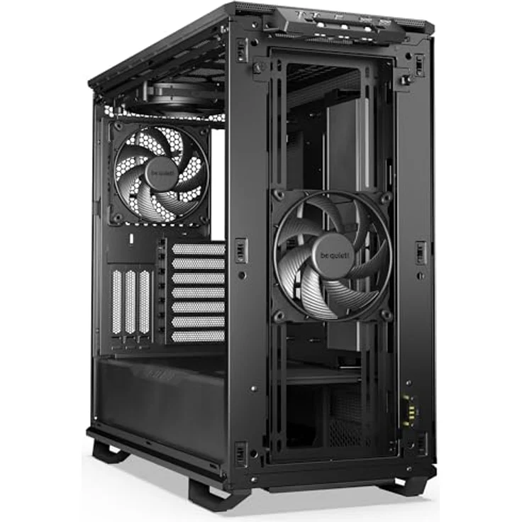 be quiet! Dark Base 701 Black PC-Gehäuse, 3X Silent Wings 4 PWM high-Speed Lüfter, ARGB-Beleuchtung + ARGB-Controller, PWM-/ ARGB Hub, Lüftersteuerung, Mainboard-Tray für invertiertes Layout, BGW58 – Bild 2