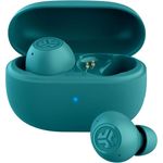 Jlab Go Pop ANC TWS In-Ear-Kopfhörer, Bluetooth 5.2, IP55 schweiß- und spritzwassergeschützt, Google Fast Pair, 24 Stunden Wiedergabezeit