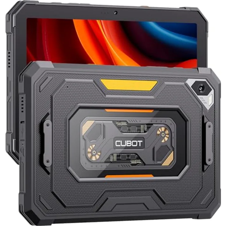CUBOT Tab Kingkong Mini, 8,68 Zoll HD+ Tablet mit 16 GB RAM, 128 GB ROM, 48 MP Kamera, 10200 mAh Akku, 4G Dual SIM, Schwarz