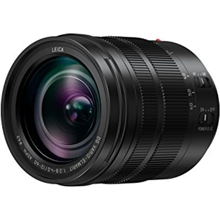 Panasonic H-ES12060E Leica DG Vario-Elmarit Kamera Objektive (12-60mm-F2.8-4.0, Standardzoom, Dual I.S., Staub- & Spritzwasserschutz, schwarz) – Bild 3
