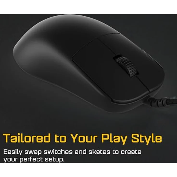 Endgame Gear OP1 8k v2, Kabelgebundene Gaming-Maus mit 8.000 Hz Polling-Rate, 30.000 CPI Sensor und mechanischen Kailh GX Switches, schwarz – Bild 6