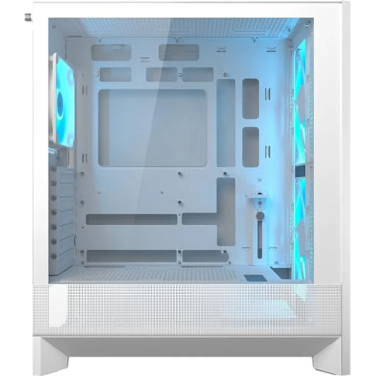 Cougar Gehäuse Midi-Tower Airface 180, ARGB, Weiss, für Mini-ITX, mATX, ATX, mit Seitenfenster und Anti-Staubfilter – Bild 3