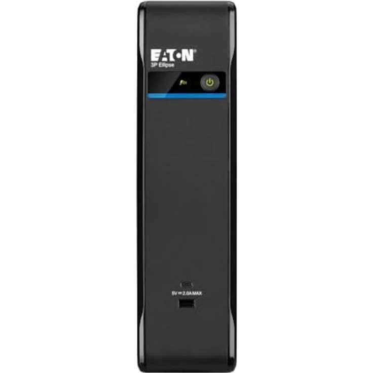 Eaton Ellipse 3P1700UD, Unterbrechungsfreie Stromversorgung 1,7 kVA, 1040W, 8 Steckdosen AC, Online-Doppelwandler-Technologie, Schwarz – Bild 3