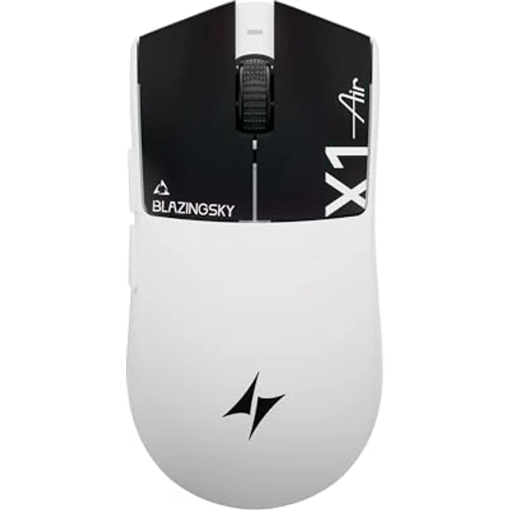 ATK X1 Gaming-Maus, kabellos mit PAW3950 Ultra Sensor, 8K Hz Polling Rate, 54 g leicht, weiß – Bild 1