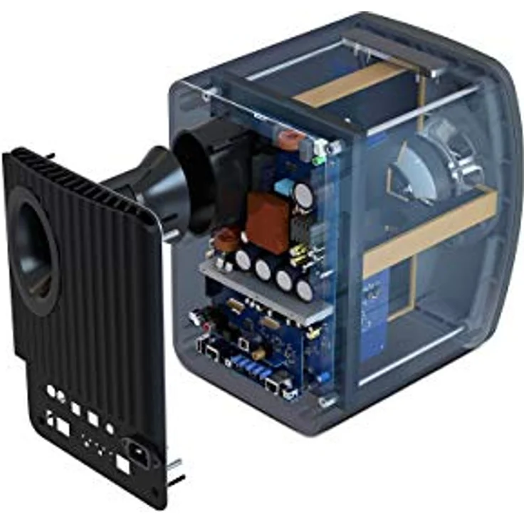 KEF SP3903BA LS50W Aktives Musiksystem mit Bluetooth und Wireless Streaming Schwarz – Bild 3