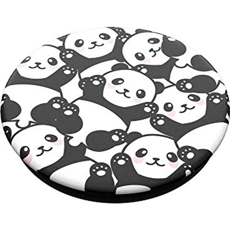 PopSockets PopGrip - Ausziehbarer Sockel und Griff für Smartphones und Tablets mit einem Austauschbarem Top - Pandamonium – Bild 3