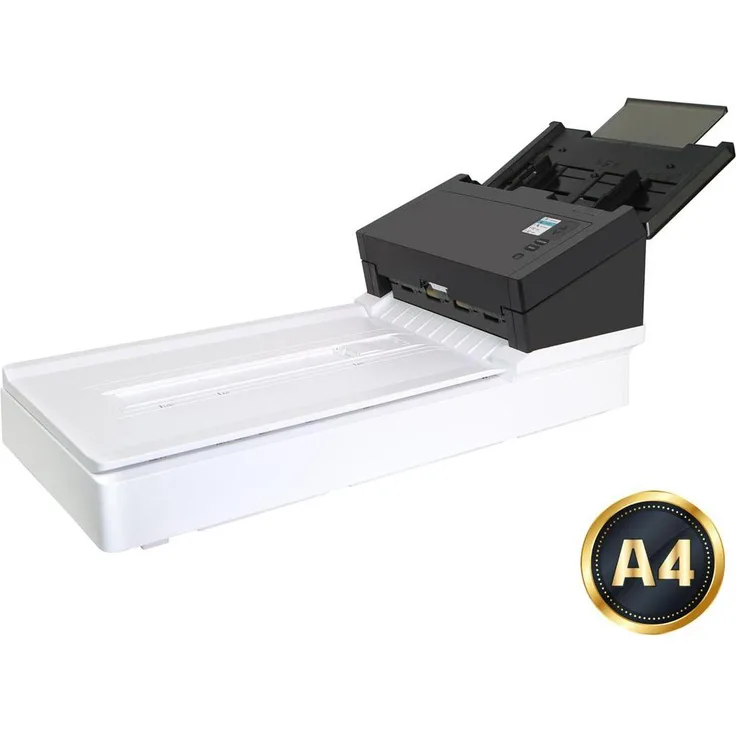Avision AD360GF, Dokumentenscanner A4 mit 600 dpi, Duplex-Scan, 80 Seiten/Minute, ADF für 100 Blatt, LAN/Ethernet