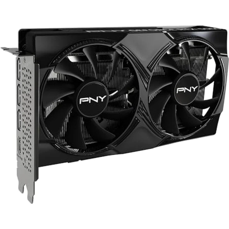 PNY GEFORCE RTX™ 5060, 8GB Overclocked Dual Fan Grafikkarte mit DLSS 4 und PCIe 5.0 – Bild 4